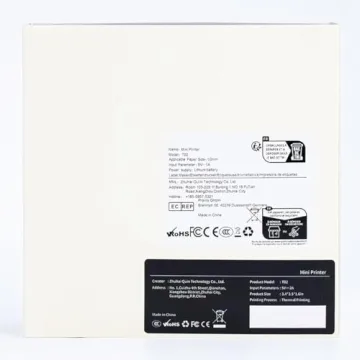 Memoking Mini Portable Inkless Printer for Bluetooth