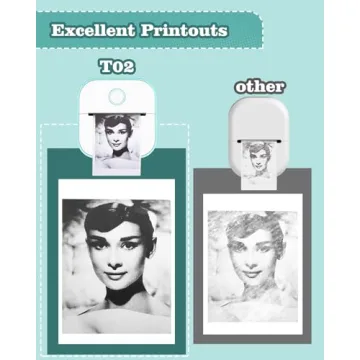 Memoking Mini Portable Inkless Printer for Bluetooth