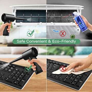 Wonsepect Cordless Air Duster for Effective Cleaning
