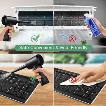Wonsepect Cordless Air Duster for Effective Cleaning
