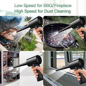 Wonsepect Cordless Air Duster for Effective Cleaning
