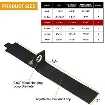 LuBanSir 9 Pack Heavy Duty Extension Cord Holder