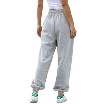 HeSaYep Women's High Waisted Sweatpants - Comfy Joggers for Every Occasion