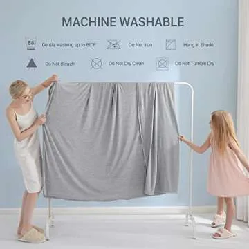 Marchpower Cooling Blanket Queen Size for Hot Sleepers, Arc-Chill Cooling Blanket with Double-Sided Design, Japanese Cooling Fiber Absorbs Body Heat, Lightweight Soft Cold Blanket for Sleeping Summer