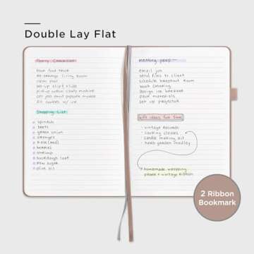 &And Per Se Lined Journal Notebook, 160 Pages, A5 5.7 x 8 inches College Ruled Thick Paper Notebook Journals for Writing, Hardcover Notebooks for Women Men Office School (1 Pack, Apricot)