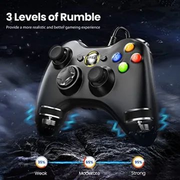 VOYEE Wired 360 Controller - Xbox 360 & PC Compatible