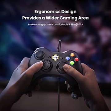 VOYEE Wired 360 Controller - Xbox 360 & PC Compatible