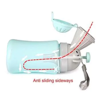 ONEDONE Portable Potty Baby Child Potty Urinal Emergency Toilet for Camping Car Travel and Kid Potty Pee Training (Blue)