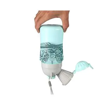 ONEDONE Portable Potty Baby Child Potty Urinal Emergency Toilet for Camping Car Travel and Kid Potty Pee Training (Blue)