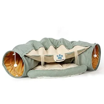 Dreamsoule Cat Tunnel Bed 2-in-1 Play and Comfort