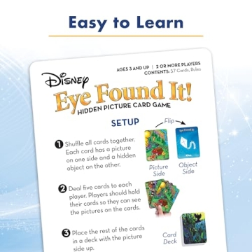 Ravensburger Disney Eye Found It Game for Family Fun