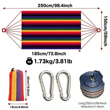 Colel Double Hammock for Ultimate Relaxation and Comfort