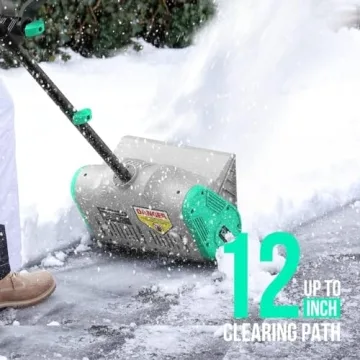 Lightweight Litheli Cordless Snow Shovel for Easy Snow Removal