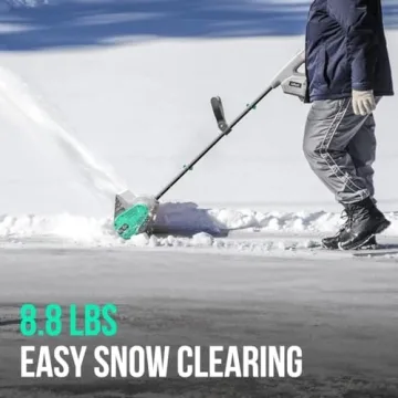 Lightweight Litheli Cordless Snow Shovel for Easy Snow Removal