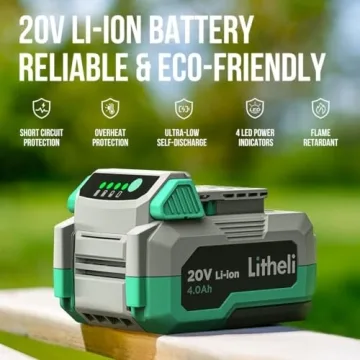 Lightweight Litheli Cordless Snow Shovel for Easy Snow Removal