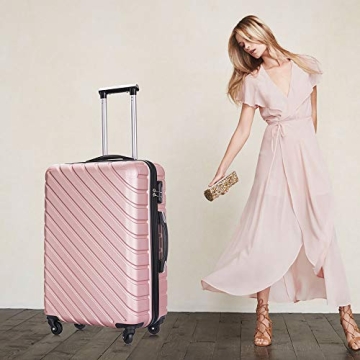 Apelila 4 Piece Lightweight Suitcase Set - Perfect for Travel