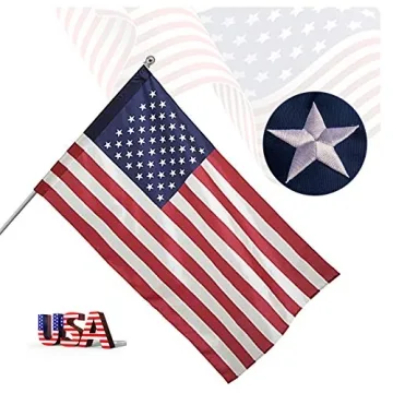 Freefy American Flag 2.5x4 Ft Pole Sleeve Banner Style - Embracing Quality and Patriotism