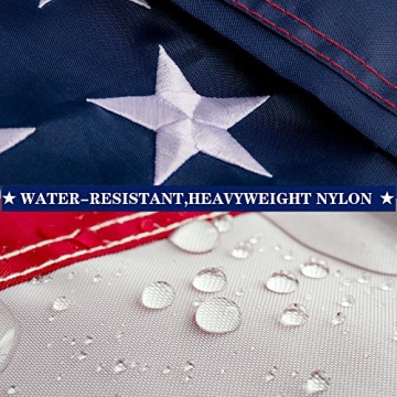 Freefy American Flag 2.5x4 Ft Sleeved Durable Outdoor