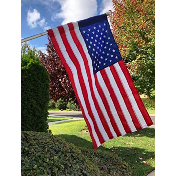Freefy American Flag 2.5x4 Ft Sleeved Durable Outdoor
