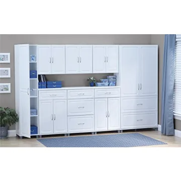 SystemBuild Evolution Kendall White Storage Cabinet 36"