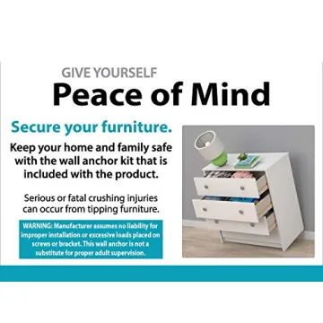 SystemBuild Evolution Kendall White Storage Cabinet 36"