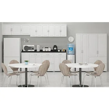 SystemBuild Evolution Kendall White Storage Cabinet 36"