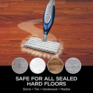 Shark Professional Steam Pocket Mop for Hard Floors, Deep Cleaning, and Sanitization, SE460 (Renewed)