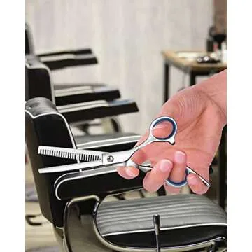 Thinning Shears Thinning Scissors 6.7 Inch Stainless Steel Hair Cutting Scissors Professional Haircut Trimming Texturizing Blending Scissors Barber Home Use Hairdressing Scissors for Women Men Kids