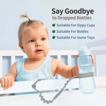 Versatile Toy Straps with Self-Adjusting Bayonet - 3 Pack