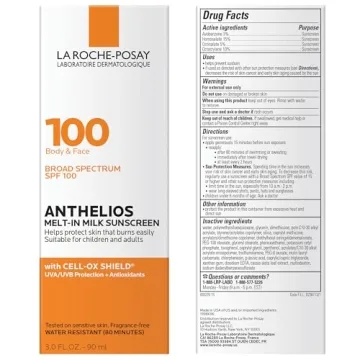 La Roche-Posay Anthelios SPF 100 Sunscreen for Sensitive Skin