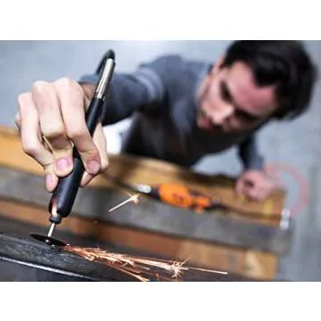 WEN 23190 1.3-Amp Variable Speed Steady-Grip Rotary Tool with 190-Piece Accessory Kit, Flex Shaft, and Carrying Case, Multicolor