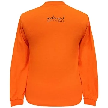 Girlie Girl Originals Plaid Boo Long Sleeve T-Shirt