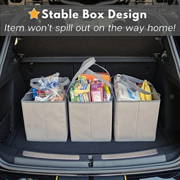 Reusable Grocery Bags - Heavy Duty Shopping Totes for Everyday Use