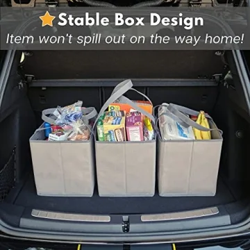 Reusable Grocery Bags - Heavy Duty Shopping Totes for Everyday Use