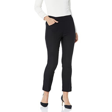 Tribal Women's Pull On Ankle Pants with Tummy Control