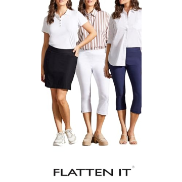 Tribal Women's Pull On Ankle Pants with Tummy Control