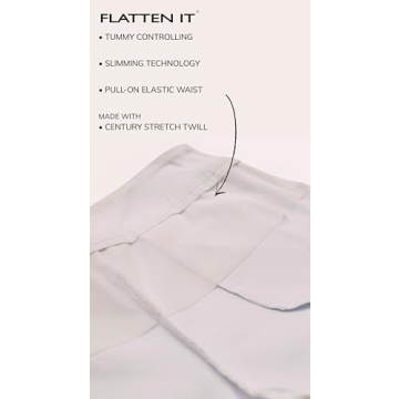 Tribal Women's Pull On Ankle Pants with Tummy Control