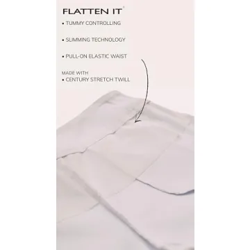 Tribal Women's Pull On Ankle Pants with Tummy Control