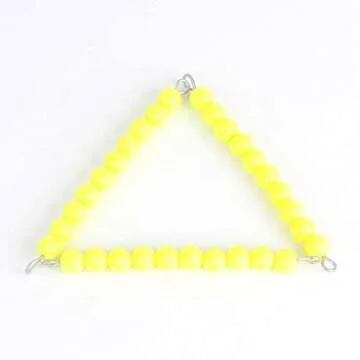 DANNI Montessori Baby Math Educational Toy Subtraction Snake Game Math Teaching Aids Wood Box Colorful Plastic Checker Board Beads