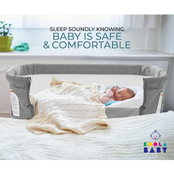 KoolaBaby 3 in 1 Baby Bassinet - Portable Sleep Solution