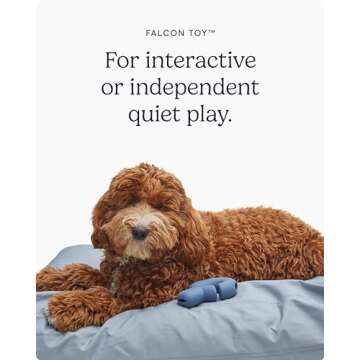 FABLE Falcon Dog Toy for Interactive & Solo Play