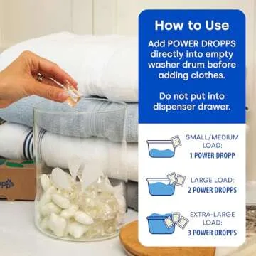 Dropps Sensitive Skin Laundry Detergent Pods, Crisp Breeze (160 Pods) - Dermatologist Tested Laundry Pods - HE Compatible Laundry Supplies for Clean Clothes, Vegan & Dye-Free