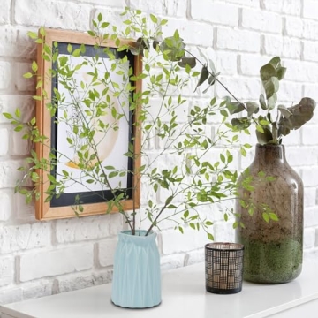 CEWOR 43.3" Nandina Artificial Plants - 3PCS Greenery