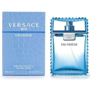 Versace Man Eau Fraiche 3.4 Fl Oz - Men's EDT Spray