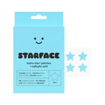 Starface Hydro-Stars: Fun & Effective Acne Patches with Salicylic Acid (96 Pack)