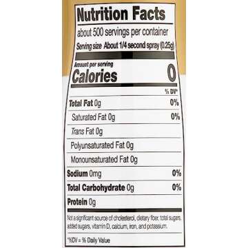 Pompeian USDA Organic Extra Virgin Olive Oil Non-Stick Cooking Spray, Full-Bodied, Perfect for Salads and Pasta, Naturally Gluten Free, Non-Allergenic, Non-GMO, No Propellant, 5 FL. OZ., Single Bottle