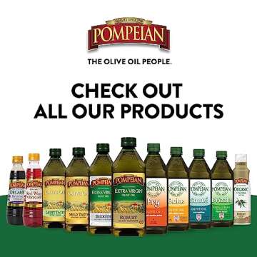 Pompeian USDA Organic Extra Virgin Olive Oil Non-Stick Cooking Spray, Full-Bodied, Perfect for Salads and Pasta, Naturally Gluten Free, Non-Allergenic, Non-GMO, No Propellant, 5 FL. OZ., Single Bottle