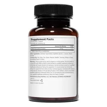 Weyland Brain Nutrition: Lithium Orotate 10mg (1 Bottle), 60 Vegetarian Capsules, Lithium Supplement Supports Healthy Mood, Behavior, Memory and Wellness