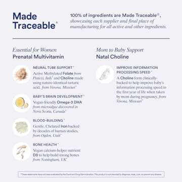 Ritual Mom-to-Baby Set with Prenatal Vitamins and Choline