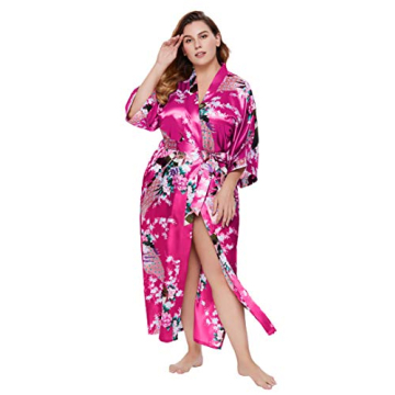 Luxurious BABEYOND Women's Floral Kimono Robe for All Occasions